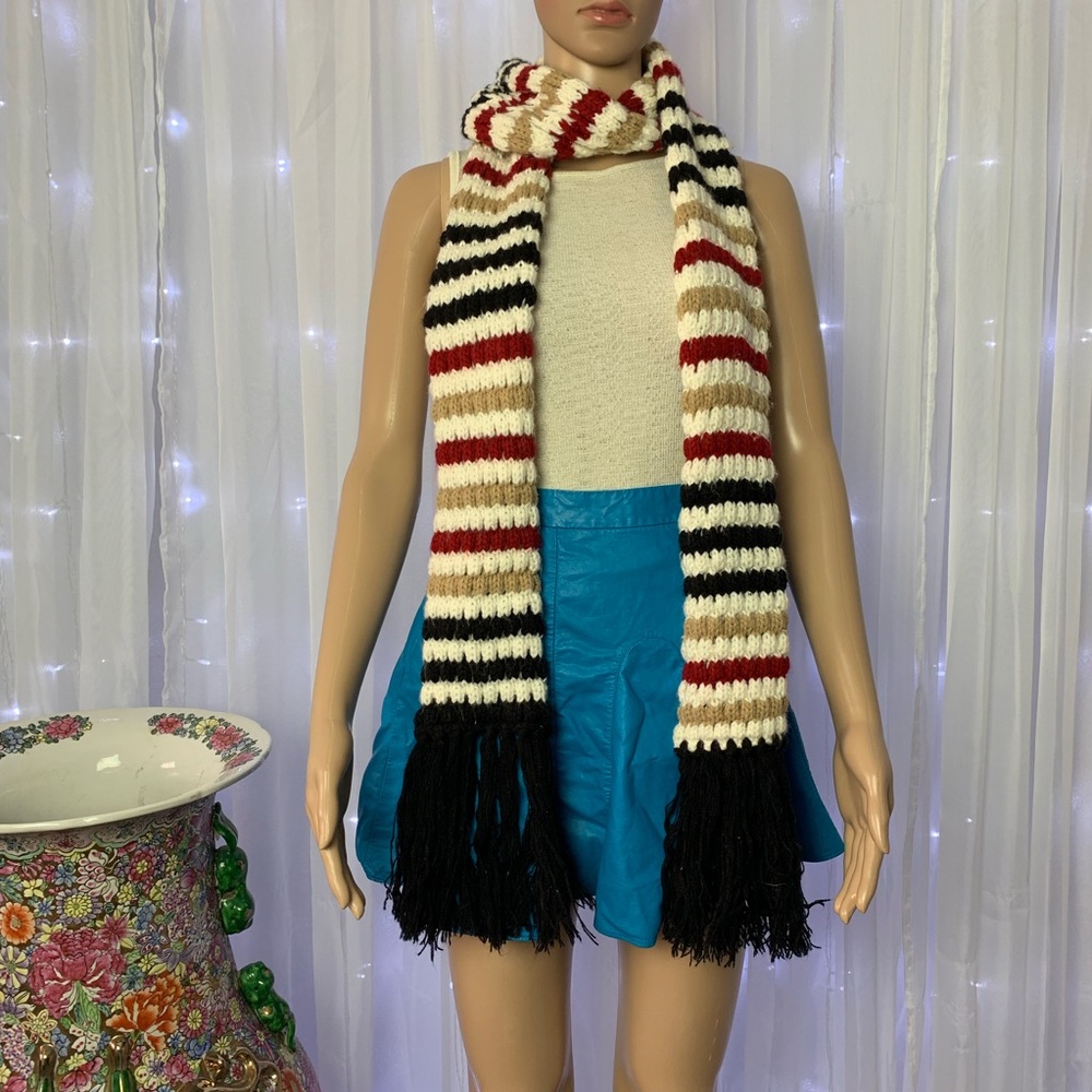 Striped scarf